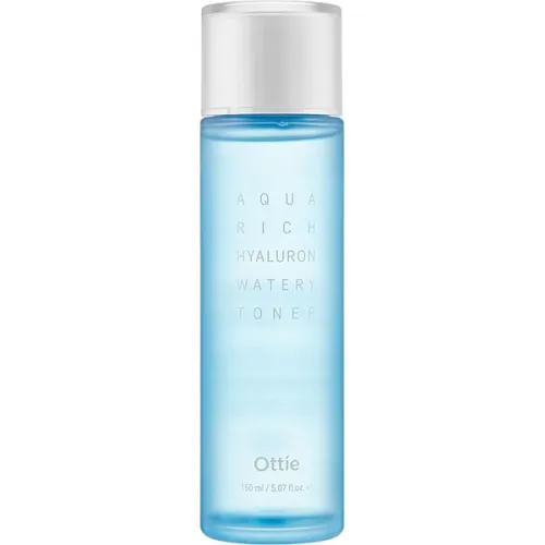 Тонер для лица Ottie Aqua Rich Hyaluron Watery Toner с 10 видами гиалуроновой кислотой, 150 мл.