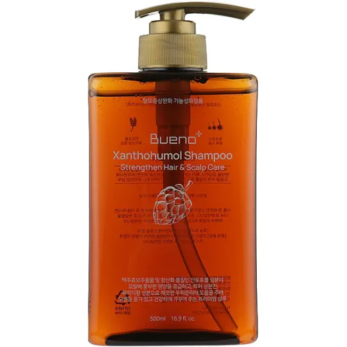 Шампунь для зміцнення волосся Bueno Xanthohumor Shampoo, 500 мл.