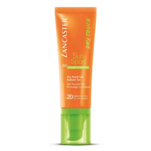 Солнцезащитный водостойкий гель Lancaster Sun Sport Dry Touch Gel Radiant Tan SPF20, 75 мл.