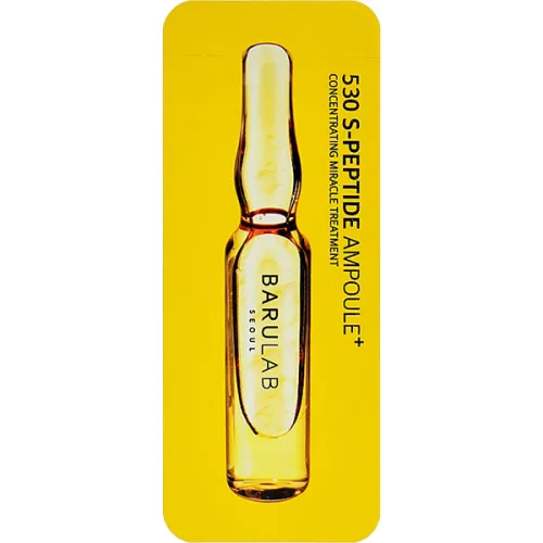 Відновлююча ампульна сироватка для обличчя Barulab 530 S-Peptide Ampoule з пептидами, 2 мл.
