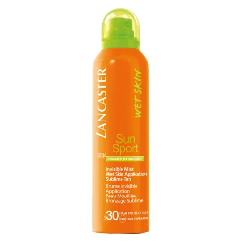 Солнцезащитный спрей Lancaster Sun Sport Invisible Mist Wet Skin Application SPF30, 125 мл.