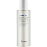 Зволожуючий крем-тонер для обличчя FarmStay Collagen Water Full Moist Cream Toner з колагеном, 210 мл.