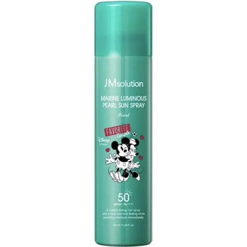 Солнцезащитный спрей для лица JMsolution Marine Luminous Pearl Sun Spray Pearl SPF50+ PA++++ с экстрактом жемчуга, 180 мл.