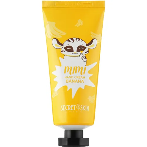 Крем для рук Secret Skin Mimi Hand Cream Banana з екстрактом банана, 60 мл.
