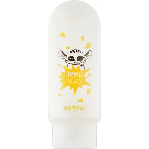 Лосьйон для тіла Secret Skin Mimi Body Lotion Banana з екстрактом банана, 200 мл.