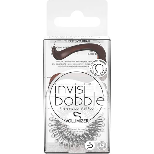 Набір для створення об’ємних пучків Invisibobble Volumizer Pretty Dark