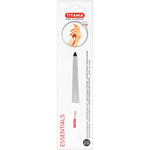 Пилочка для нігтів Titania Saphire 1040 Nail File з мікросапфіровим покриттям