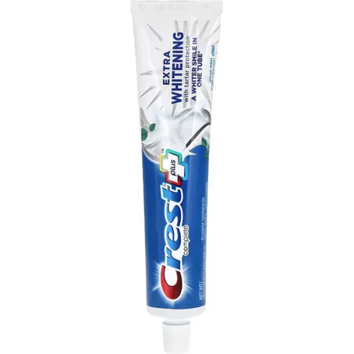 Экстра отбеливающая зубная паста «мята» Crest Plus Complete Extra Whitening Tartar Protection Clean Mint Toothpaste, 153 мл.