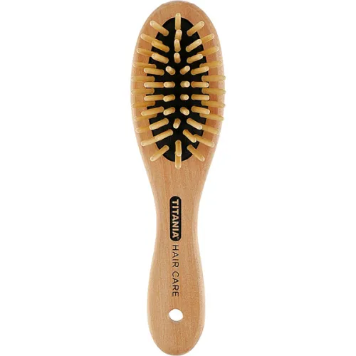 Дерев’яна масажна щітка для волосся Titania 2820 Hairbrush