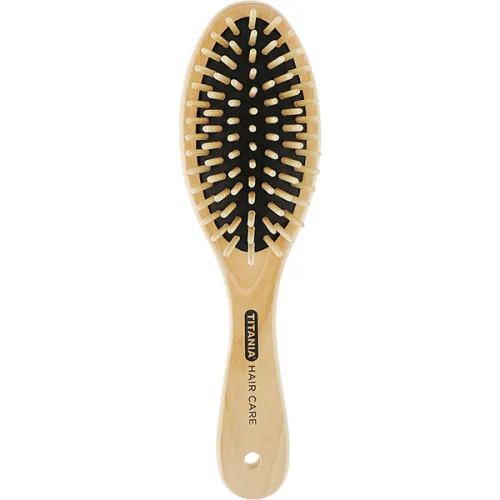 Дерев’яна масажна щітка для волосся Titania 2821 Hairbrush