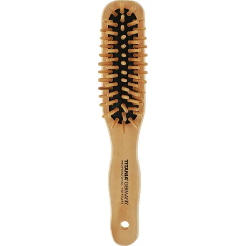 Дерев’яна масажна щітка для волосся Titania 2822 Hairbrush