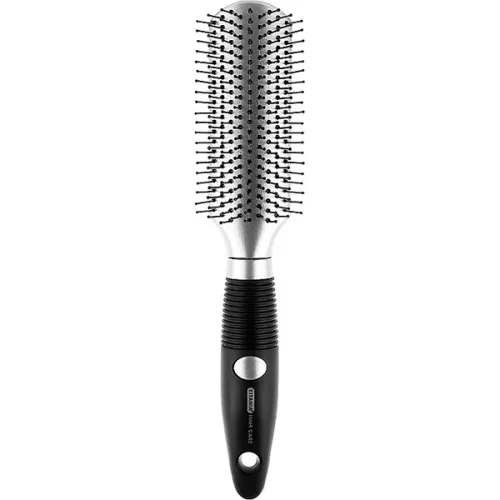 Масажна щітка для волосся Titania 1765 Hairbrush з гумовою ручкою