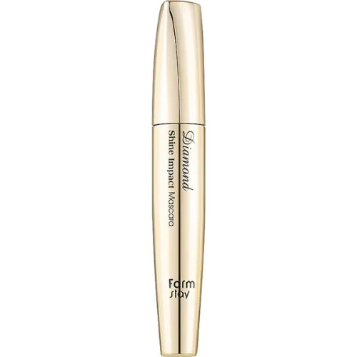 Ультрачерная тушь для ресниц FarmStay Diamond Shine Impact Mascara с эффектом глянца, 12 мл.