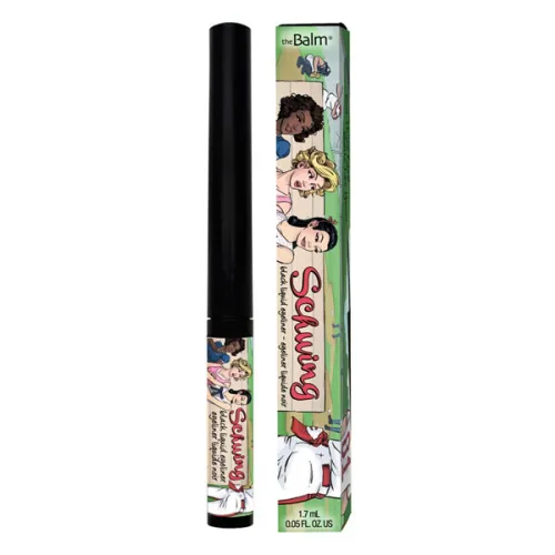 Водостойкая жидкая подводка theBalm Liquid Eyeliner Schwing Black, 1.7 мл.
