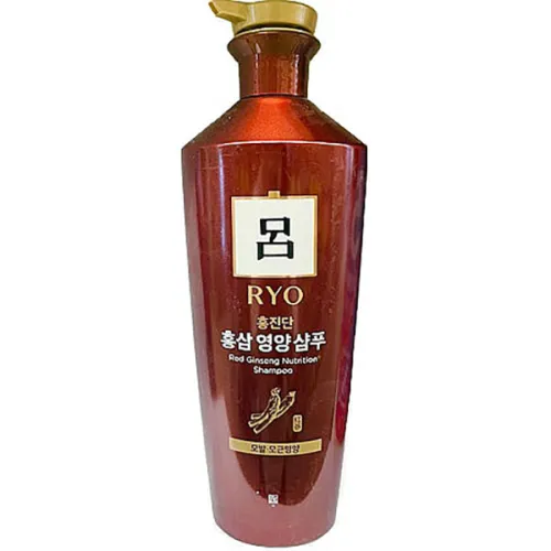 Поживний шампунь Ryo Red Ginseng Nutrition Shampoo із екстрактом червоного женьшеню, 820 мл.