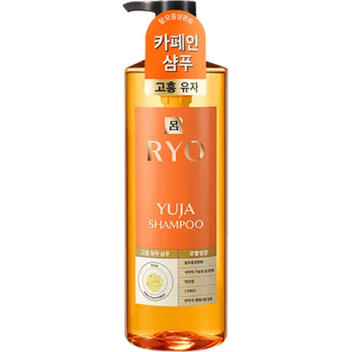 Шампунь проти випадіння волосся Ryo Anti Hair Loss Care Yuja Shampoo з екстрактом юдзу, 800 мл.