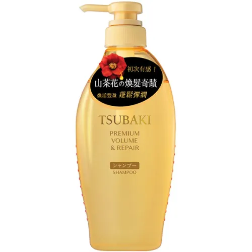 Відновлюючий шампунь для волосся Shiseido Tsubaki Premium Volume & Repair Shampoo, 450 мл.