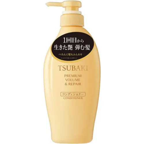 Відновлюючий кондиціонер для волосся Shiseido Tsubaki Premium Volume & Repair Conditioner, 450 мл.