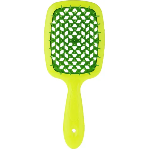 Щітка для волосся «салатова Janeke Superbrush The Original Light & Green з зеленим»
