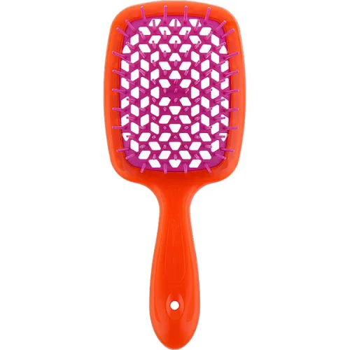 Щітка для волосся «помаранчева Janeke Superbrush The Original Orange & Pink 86SP226ARA з рожевим»