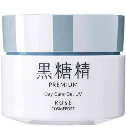 Сонцезахисний денний крем для обличчя 7в1 Kose Kokutousei Premium Day Care Gel UV 50+ PA++++, 100 г.