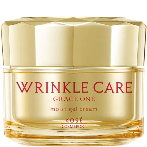 Антивіковий зволожуючий гель-крем для обличчя Kose Grace One Wrinkle Care Gel Cream, 100 г.