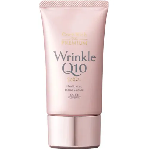 Відновлюючий крем для рук Kose CoenRich Q10 Whitening Medicinal Moisture Hand Cream с коэнзим Q10, 80 г.