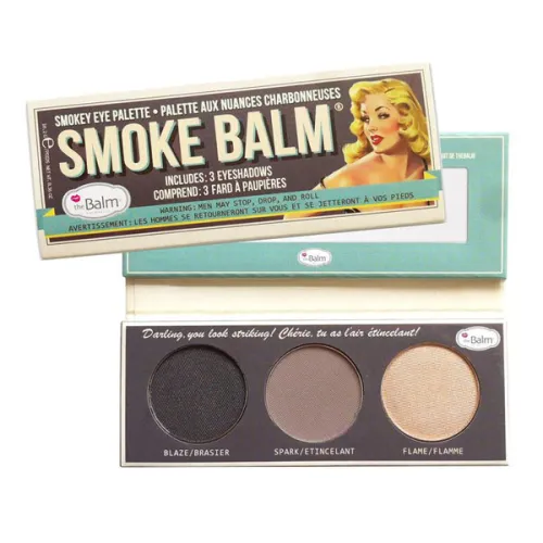 Палетка теней theBalm Mini Palettes SmokeBalm Vol. 1 Brown Packaging, 10.2 г.