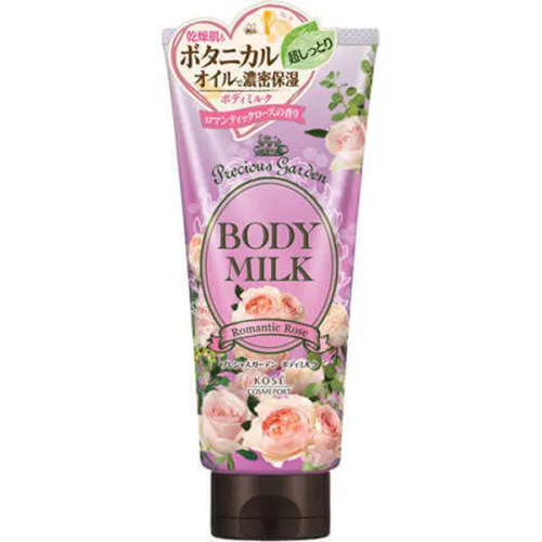 Зволожуюче молочко для тіла «романтична троянда» Kose Precious Garden Body Milk Romantic Rose, 200 г.