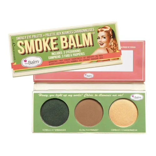 Палетка теней theBalm Mini Palettes SmokeBalm Vol. 2 Green Packaging, 10.2 г.