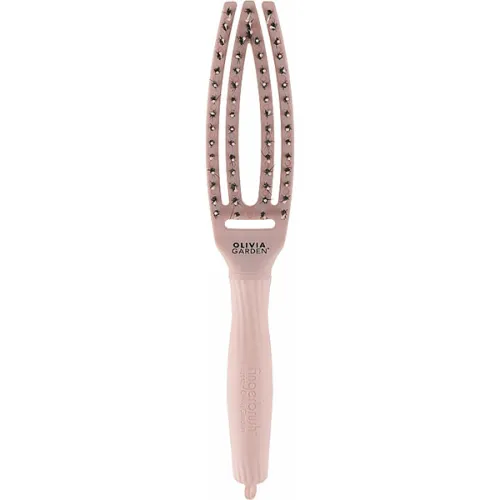 Комбінована щітка для волосся Olivia Garden Finger Brush Combo Small Pastel Pink