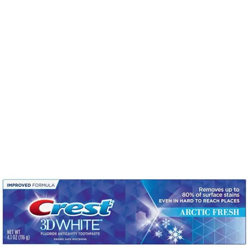 Отбеливающая зубная паста Crest 3D White Arctic Fresh Icy Cool Mint, 76 г. - вид 2