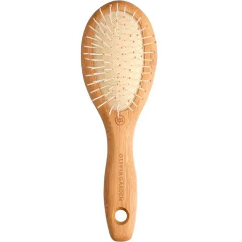 Бамбукова масажна щітка для волосся Olivia Garden Bamboo Touch Detangle Nylon XS з нейлоновою щетиною