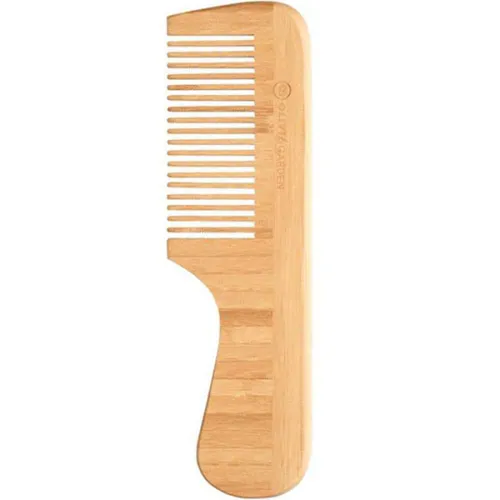 Гребінець для волосся Olivia Garden Bamboo Touch Comb With Handle з ручкою