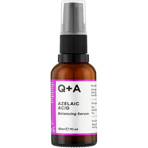 Сироватка для обличчя Q+A Azelaic Acid Facial Balancing Serum з азелаїновою кислотою, 30 мл.