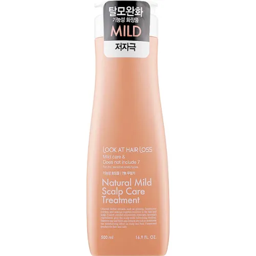 Кондиціонер проти випадання волосся Daeng Gi Meo Ri Look At Hair Loss Natural Mild Scalp Care Treatment, 500 мл.