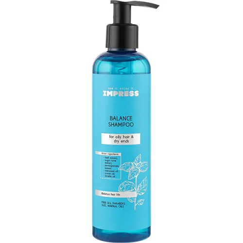 Шампунь для нормалізації стану волосся Impress Balance Shampoo, 250 мл.
