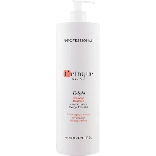 Увлажняющий шампунь для нормальных волос Professional C Cinque Salon Delight Moisturizing Shampoo, 1000 мл.
