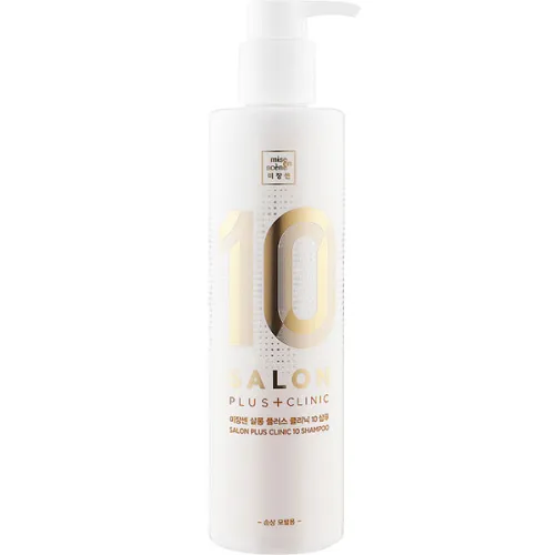 Шампунь для пошкодженого волосся Mise en Scene Salon Plus Clinic 10 Shampoo For Damaged Hair, 500 мл.