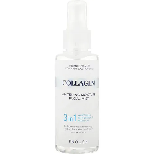 Відбілюючий міст для обличчя Enough Collagen Whitening Moisture Facial Mist 3in1 з колагеном, 50 мл.
