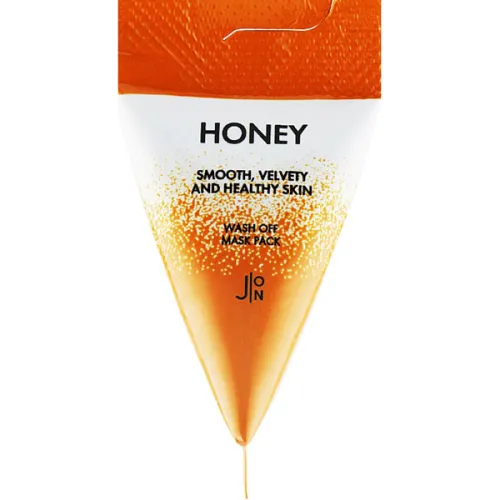 Маска для обличчя J:ON Honey Smooth Velvety And Healthy Skin Wash Off Mask з екстрактом меду, 5 г.