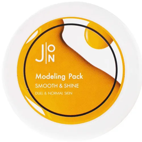 Альгінатна маска для гладкості та сяйва шкіри обличчя J:ON Modeling Pack Smooth & Shine, 18 г.