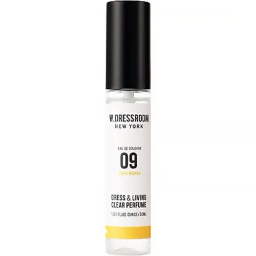 Парфумована вода для одягу та дому «манго» W.Dressroom Dress & Living Clear Perfume No.09 GoGo Mango, 30 мл.