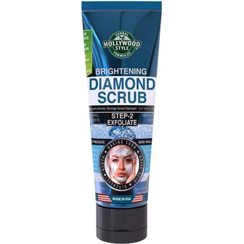 Осветляющий алмазный скраб для лица Hollywood Style Brightening Diamond Scrub Step 2 Exfoliate, 100 мл.