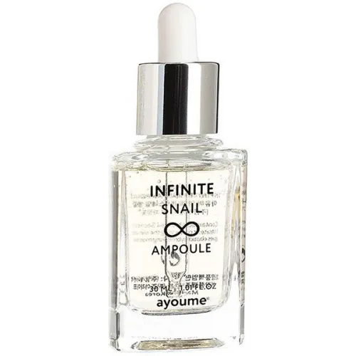 Ампульная сыворотка для лица Ayoume Infinite Snail Ampoule с муцином улитки, 30 мл.