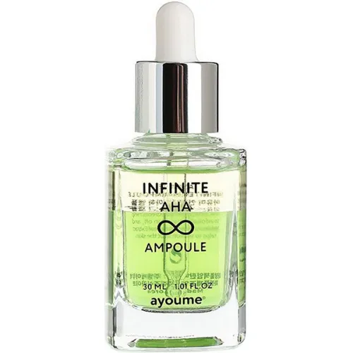 Ампульная сыворотка для лица Ayoume Infinite AHA Ampoule с фруктовыми кислотами, 30 мл.