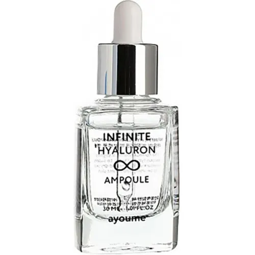 Ампульная сыворотка для лица Ayoume Infinite Hyaluron Ampoule с гиалуроновой кислотой, 30 мл.