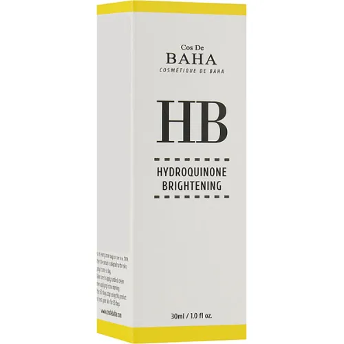 Осветляющая сыворотка для лица Cos De Baha HB Hydroquinone 2% Serum, 30 мл. - вид 2
