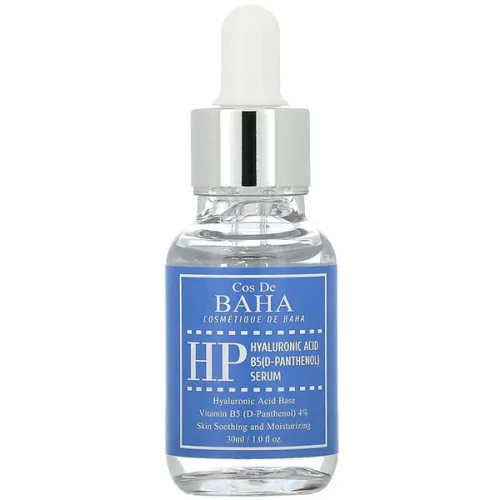 Сыворотка для лица Cos De Baha HP Hyaluronic+B5 Serum с гиалуроновой кислотой и пантенолом, 30 мл.