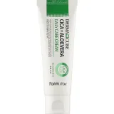 Крем для обличчя FarmStay Derma Cube Cica x Aloevera Daily Care Cream з екстрактом центелли та алое віри, 80 мл.
